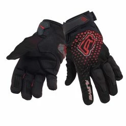 Budget 🎁 Rjays Dune Black Red Gloves - Unisex - Small - Adult - Black/Red 👍