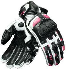 Flash Sale 🛒 Rjays Ladies Canyon Gloves - Black/White/Pink - L 🌟