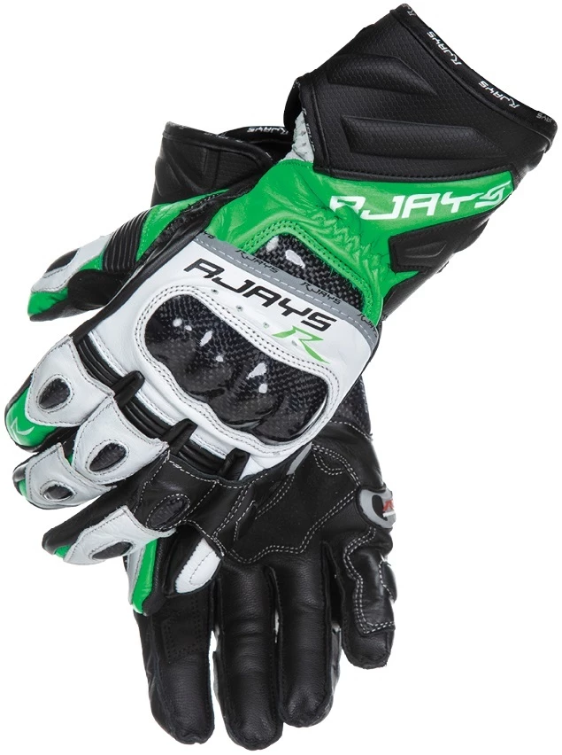 Outlet π₯° Rjays Cobra II Green White and Black Long Gloves β€οΈ
