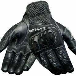 Best Sale 🌟 Rjays Ladies Mach 6 III Black Gloves - 👩 Women Specific - Large - Adult - Black 🥰