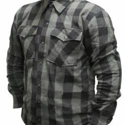 Best Pirce 💯 Rjays Regiment Flannel 👚 Shirt - Black/Grey - M 🧨