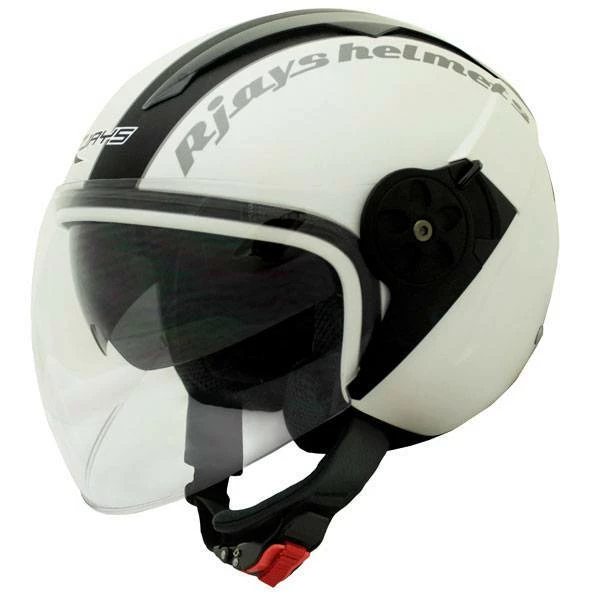 Flash Sale ๐ Rjays Navona Matte White Black Helmet โค๏ธ