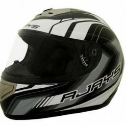Buy 🤩 Rjays Apex II Graphic Matte Black White Helmet 🤩