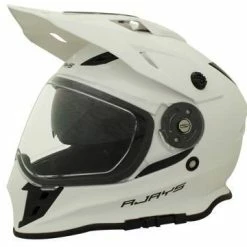 Best Pirce 💯 Rjays Dakar II Helmet - Gloss White - M ❤️