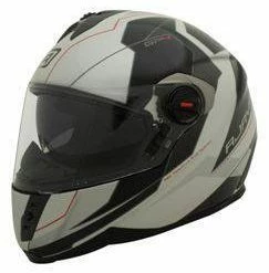 Brand new 😉 Rjays GP-4 Racer (With TSS) Gloss Pearl White Black Red Helmet - Red - Large - Adult 🔥