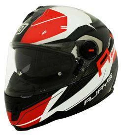 Discount ๐ Rjays GP-4 Pilot (With TSS) Gloss White Black Fluro Red Helmet - Unisex - Small - Adult - White/Black/Red ๐
