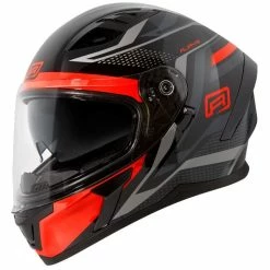 Brand new 😀 Rjays Apex III Ignite Black Red Helmet 🥰