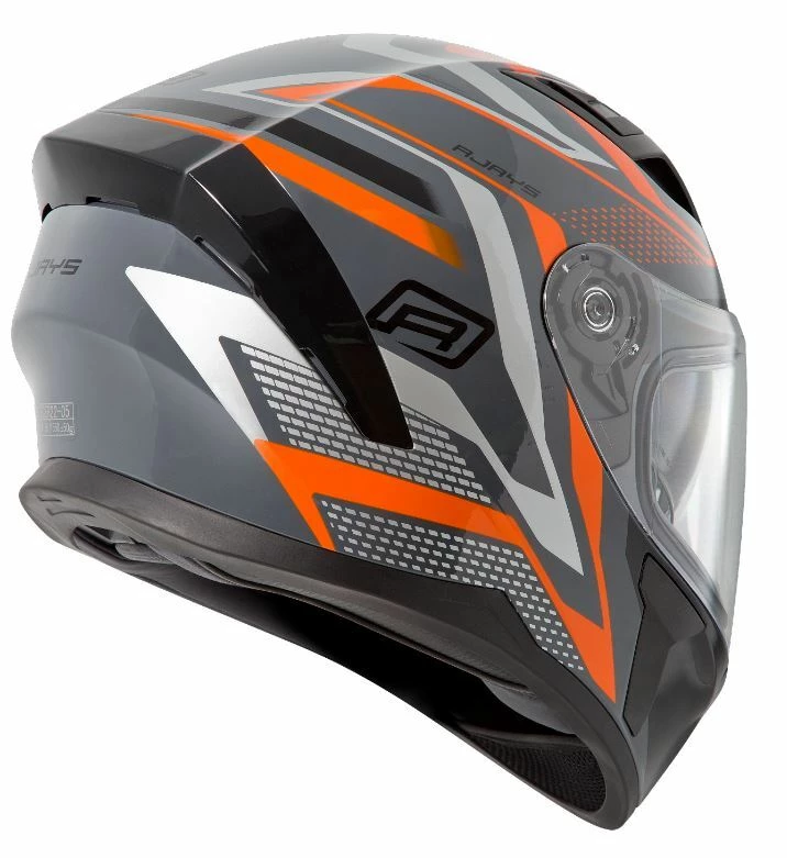 Coupon ๐ Rjays Apex III Ignite Grey Orange Helmet ๐ - Image 2
