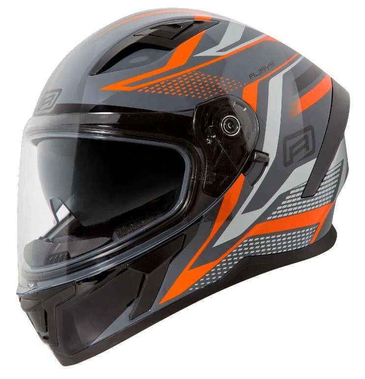 Coupon ๐ Rjays Apex III Ignite Grey Orange Helmet ๐