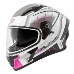 Buy 🤩 Rjays Apex III Switch White Grey Pink Helmet 🔥