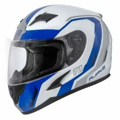 Buy 🧨 Rjays Grid White Blue Helmet 😀