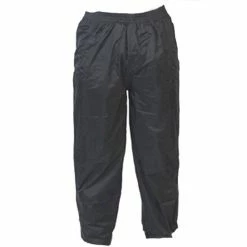 Budget 🌟 Rjays Waterproof Rain Pants - Unisex - 2X-Small - Adult - Black 🌟