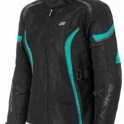 Best deal π Rjays Ladies Athena Air Black Aqua Jacket - π© Women Specific - 8 - Adult - Black/Aqua π
