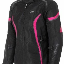 Outlet π Rjays Ladies Athena Air Black Pink Jacket - π© Women Specific - 6 - Adult - Black/Pink π₯