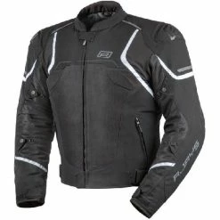 Top 10 ❤️ Rjays Pace Airflow Black White Textile Jacket 👏