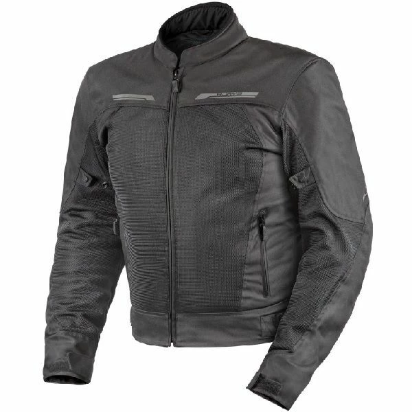 Coupon π Rjays Zephyr Black Textile Jacket - Unisex - Small - Adult - Black π
